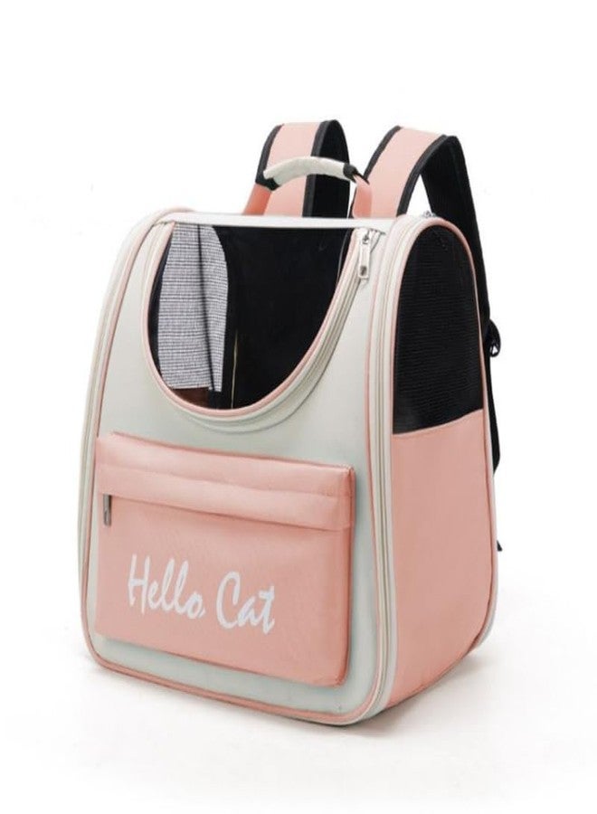 BohoBark Pet Carrier Bag Large Capacity Space Carrier Backpack Cat Bag Portable Foldable Breathable Pet Backpack Pet - Image 1